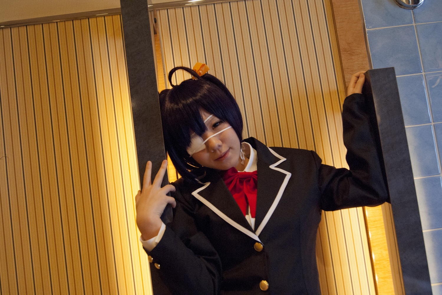[Cosplay]  Hot Rikka Takanashi from Chuunibyou Demo Koi Ga Shitai